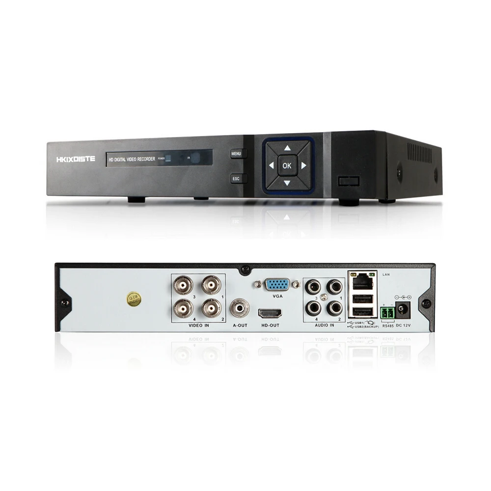 Видеорегистратор 4 канала Full HD 1080P 720P|hybrid dvr nvr|hybrid dvrahd |