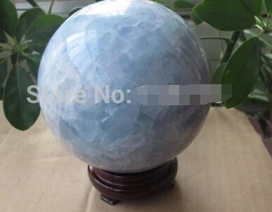 Бесплатная доставка блестящий стеклянный шар исцеляющий + подставка 100 мм | Дом и