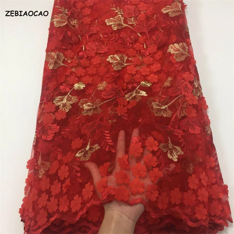 ZEBIAOCAO 2018 оптовая продажа Новое поступление кружевная ткань для свадьбы/Вечеринки