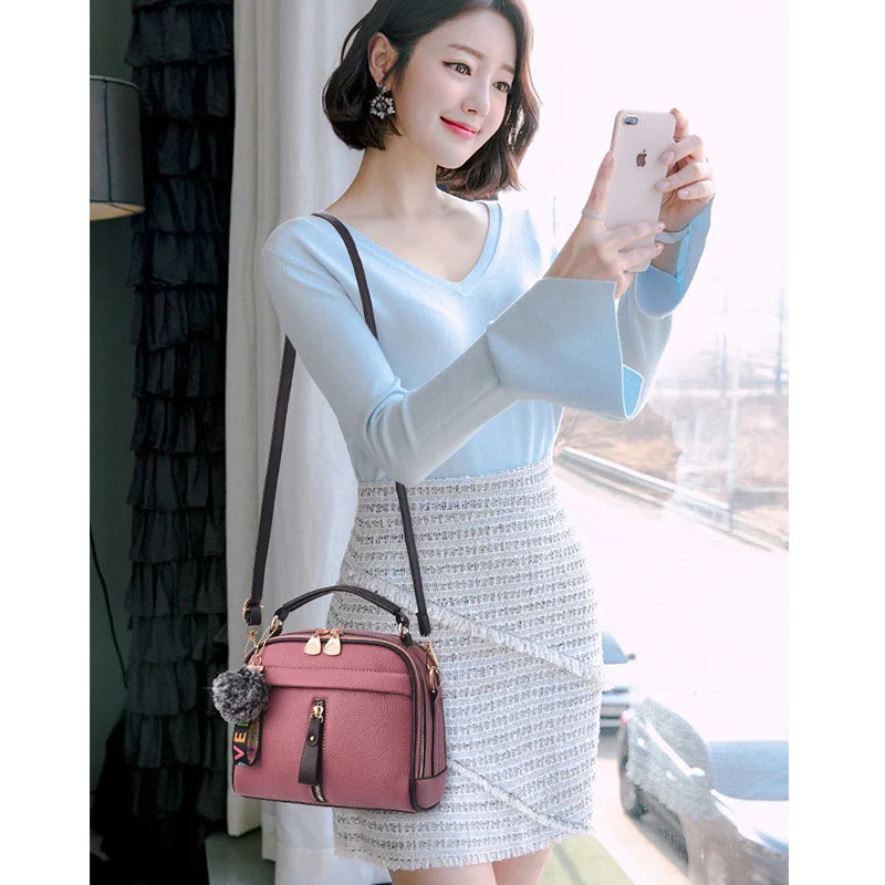 

New Crossbody Bags For Women 2018 Handbag Shoulder Bag Female Leather Flap Cheap Women Messenger Bags Small Bolsa Feminina