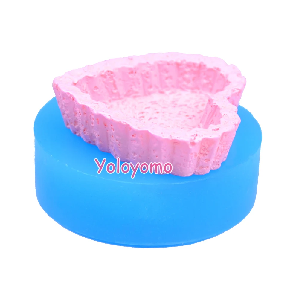 Q180YL 30 8 мм капкейк сердечко Tart/Нижняя силиконовая форма-форма для торта помадка