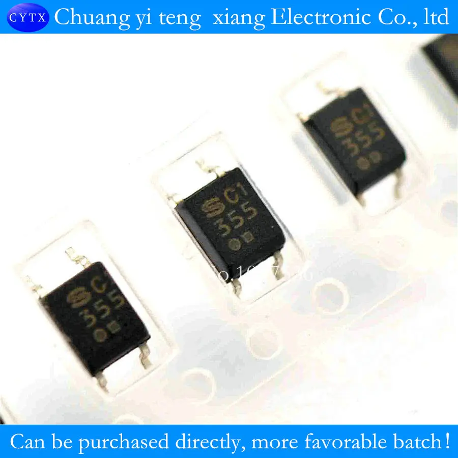 

PC355 light coupling patch SOP4 optoisolator photoelectric coupling 10PCS/LOT