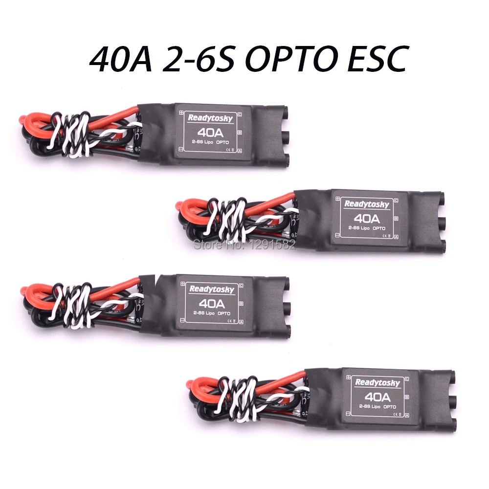 4 шт. 2312 920KV бесщеточный двигатель CW CCW Поддержка 2-4S + 40A 2-6S OPTP ESC для квадрокоптера