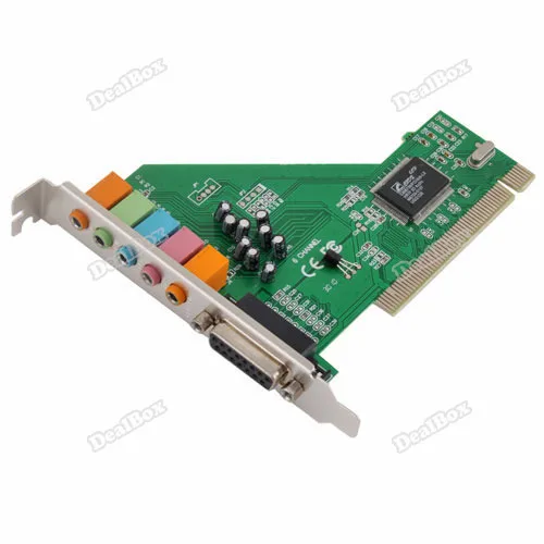 dealbox Approving! New PCI 6-Channel 5.1 Surround C-Media Midi Port Game 3D Audio PC Sound Card Practical! |