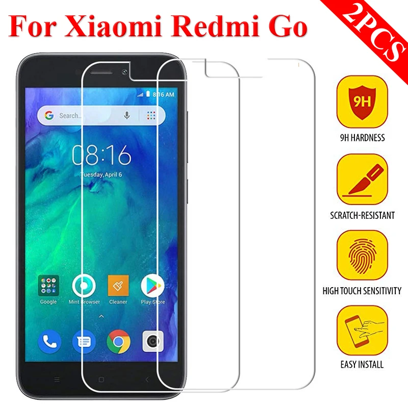 Защитное стекло закаленное для Xiaomi Redmi Go 2 шт.|Защитные стёкла и плёнки телефонов| |
