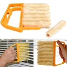 Новинка 2016, венецианская шторка из микрофибры, семейный кондиционер для окон, щетка для чистки пыли