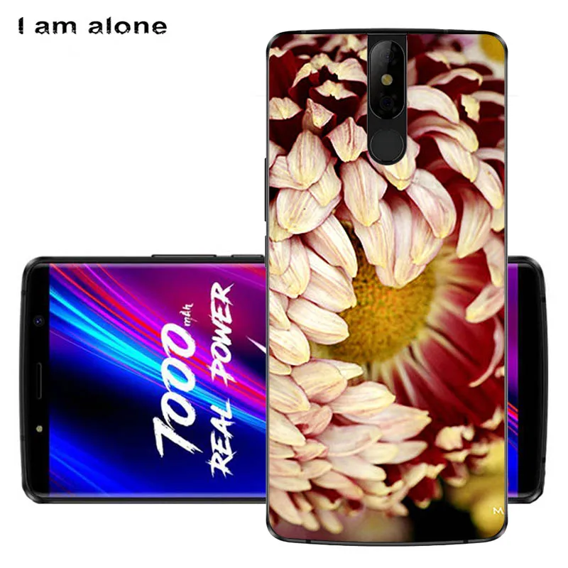 Чехлы для телефонов с надписью I am alone для Leagoo power 5, 5,99 дюйма, мягкие чехлы из ТПУ для мобильных телефонов с мультяшным принтом для Leagoo power, 5 сумок - Цвет: TPU C25
