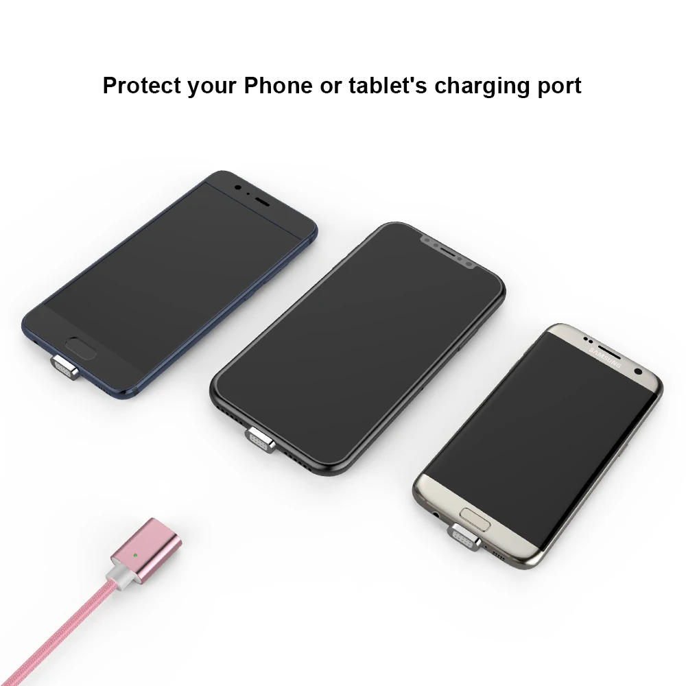 3 в 1 Магнитный кабель Micro usb Type C адаптер для быстрой зарядки телефона Microusb TypeC