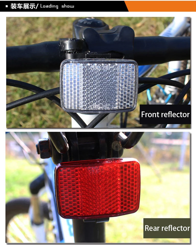 Warning Bicycle Spoke Reflector On Bicycle Wheel Bike Reflective MTB Road Cycling Reflector Safe Bicycle Cycling Accessories
