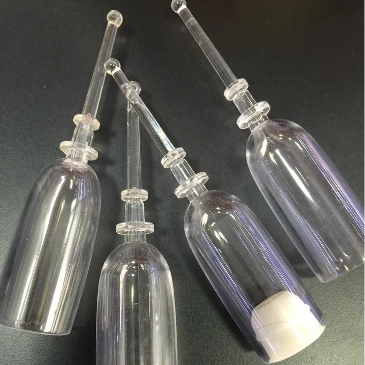 

3ML Clear Airless Bottles,Disposible Break Off Bottle,Round shoulder,Essence Serum Packaging bottle,Cosmetic Sample tubes 100pc