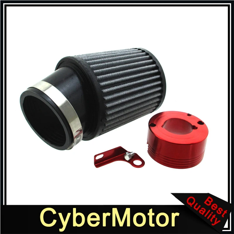 62 мм воздушный фильтр с адаптером для 11Hp 13Hp Honda GX340 GX390 клонированный двигатель Go