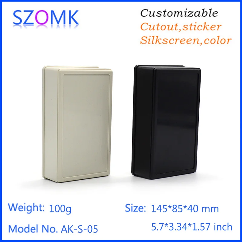 Пластиковый корпус szomk 145*85*40 мм 1 шт. лидер продаж высококачественный из АБС