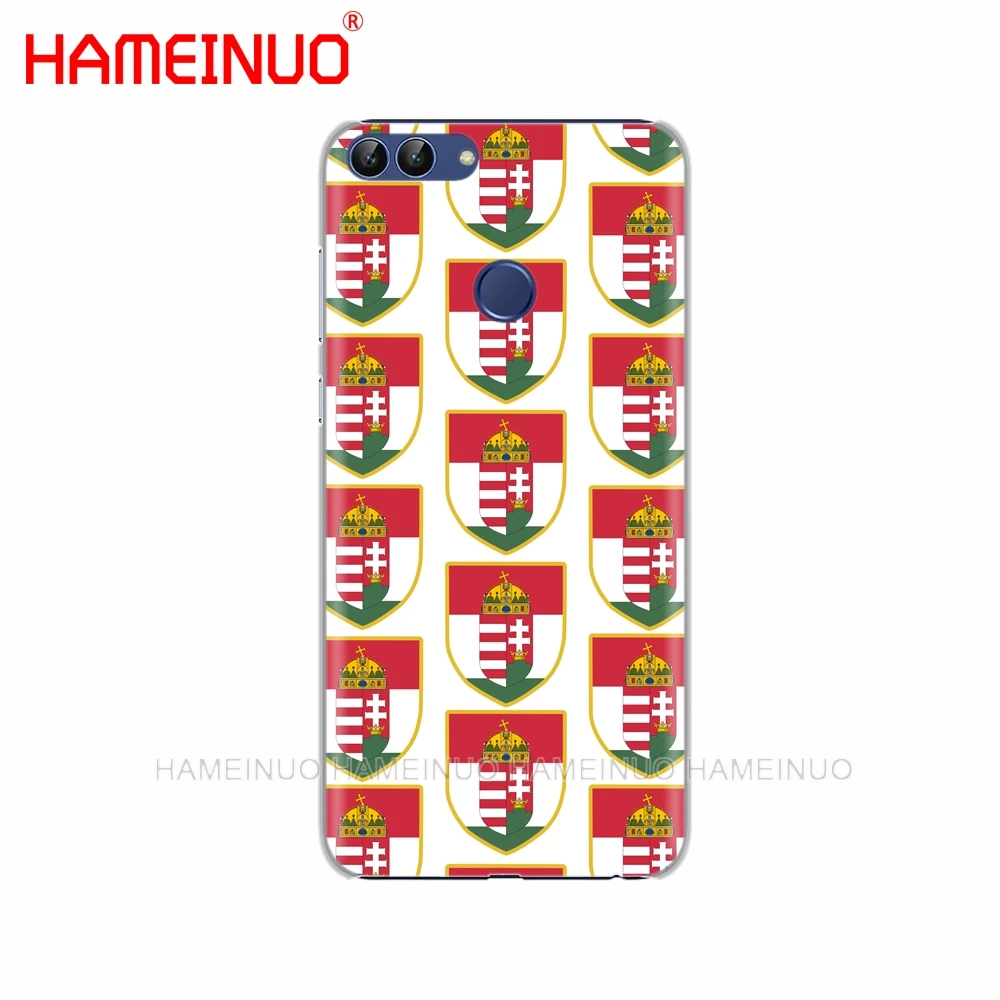 HAMEINUO Венгрия флаг для сотового телефона чехол huawei Honor Y5 7C Y625 Y635 Y6 Y7 Y9 2017 2018 Prime