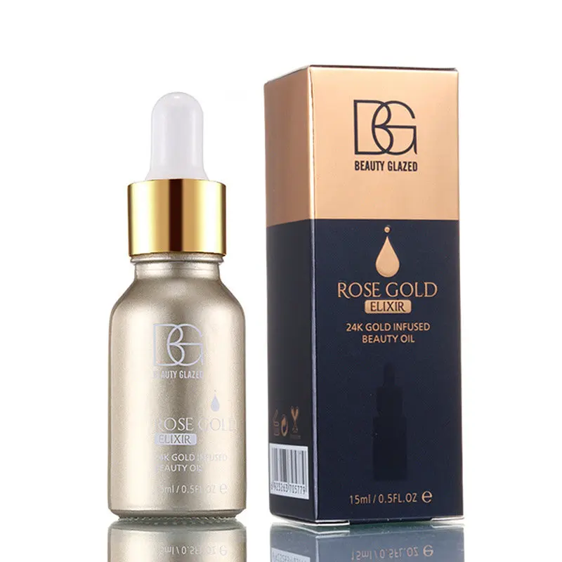 BG 2k розовое золото Elixir Infused Beauty Oil крем основа Essence для макияжа сыворотка