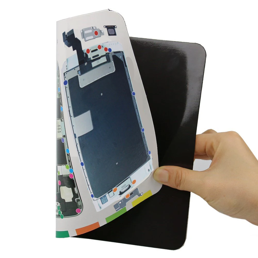 Новый Магнитный винтовой коврик для ремонта инструментов сотового телефона