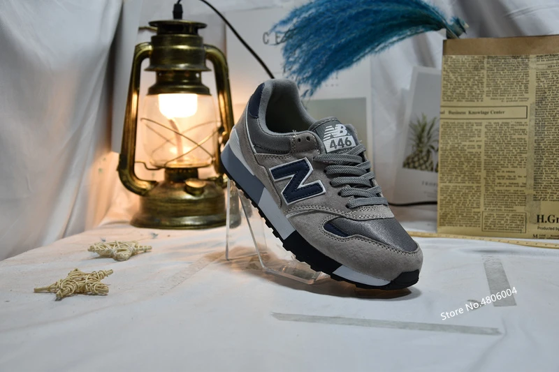 NEW BALANCE 446 Джокер мужские и женские ретро кроссовки NB446 спортивная обувь 3 цвета Eur36-44
