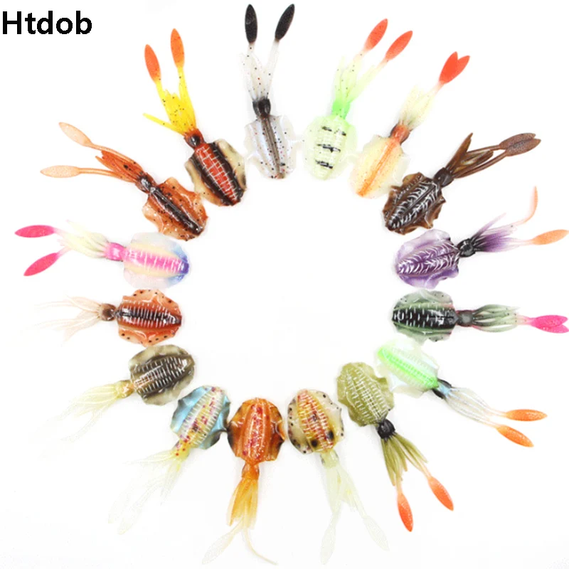 

5Pcs Fishing Soft Lure 8.4g/14g/20g 150mm Luminous/UV Squid Jig Fishing Lures Octopus Calamar For Sea Fishing Wobbler Bait