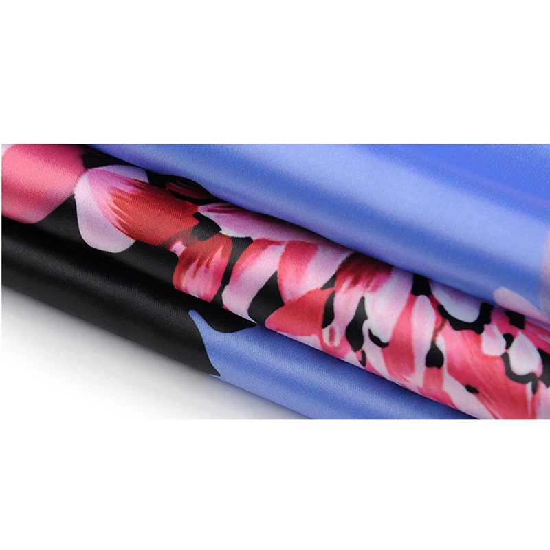 

Flower print Spring women dress V-neck speaker sleeve Split ends sexy party dress Elegant polar long loose Female Vestidos J045