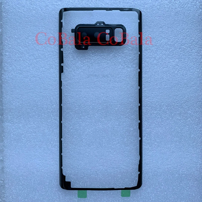 1 шт. DIY прозрачная задняя крышка батареи для samsung Galaxy S6 S7 edge S8 S9 S10 Plus Note 8 9 Задняя стеклянная панель Корпус чехол