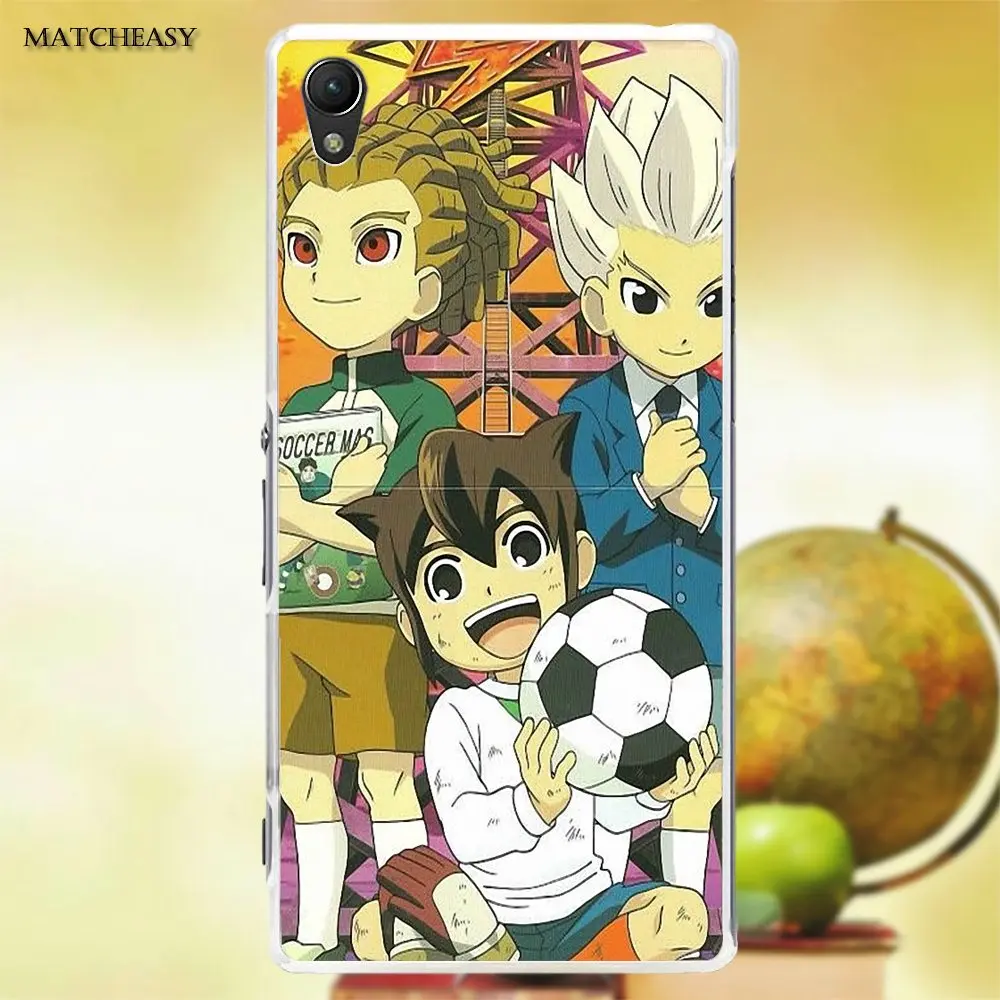 Oedmeb аниме Inazuma Eleven Go TPU мобильный телефон чехол для Sony Xperia Z Z1 Z2 Z3 Z4 Z5 compact Mini M2 M4 M5 T3 E3