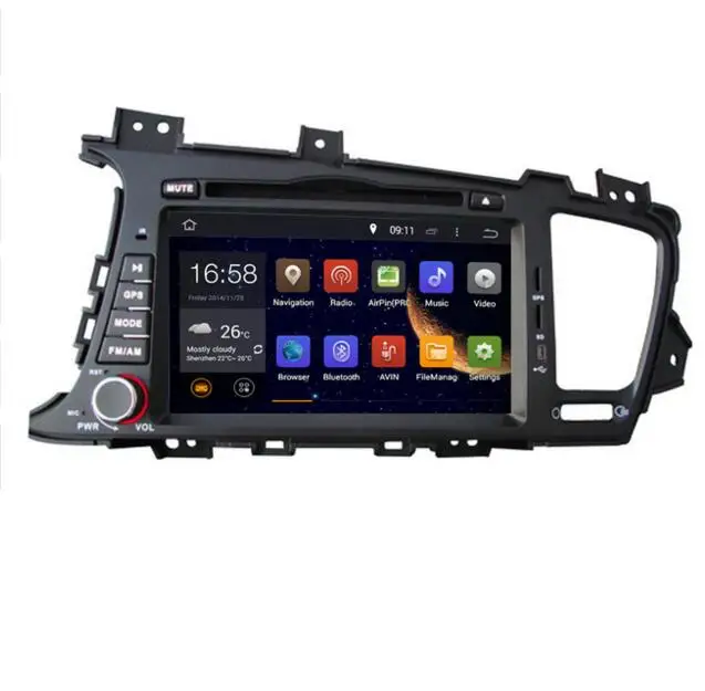 Автомобильный DVD плеер на Android 10 GPS навигация мультимедиа для Kia K5 Optima 2011 2013 12 15 Navi RDS