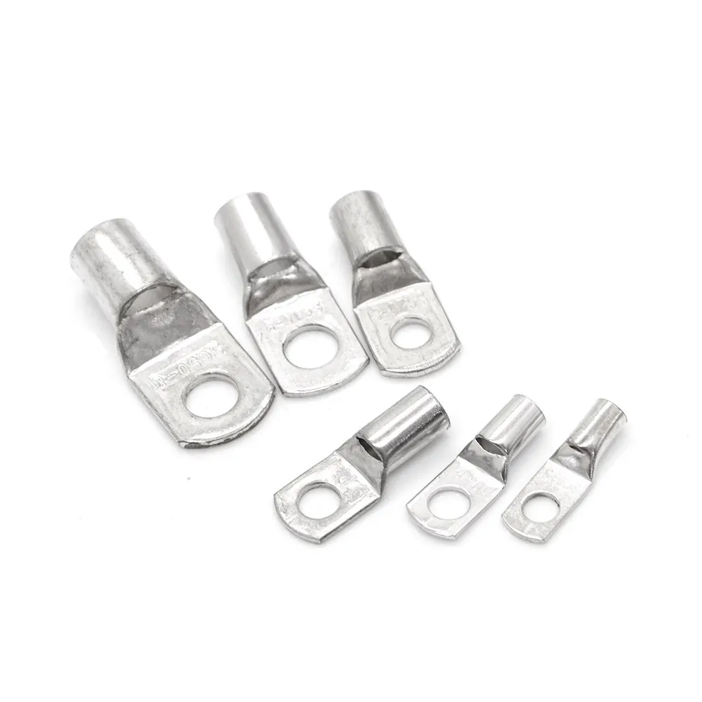 SC6-5/6 M4/M5/M6/M8 4mm2 6mm2 10/16/25mm2 35/50mm2 4 мм 5 6 8 с отверстием для болта из луженой меди