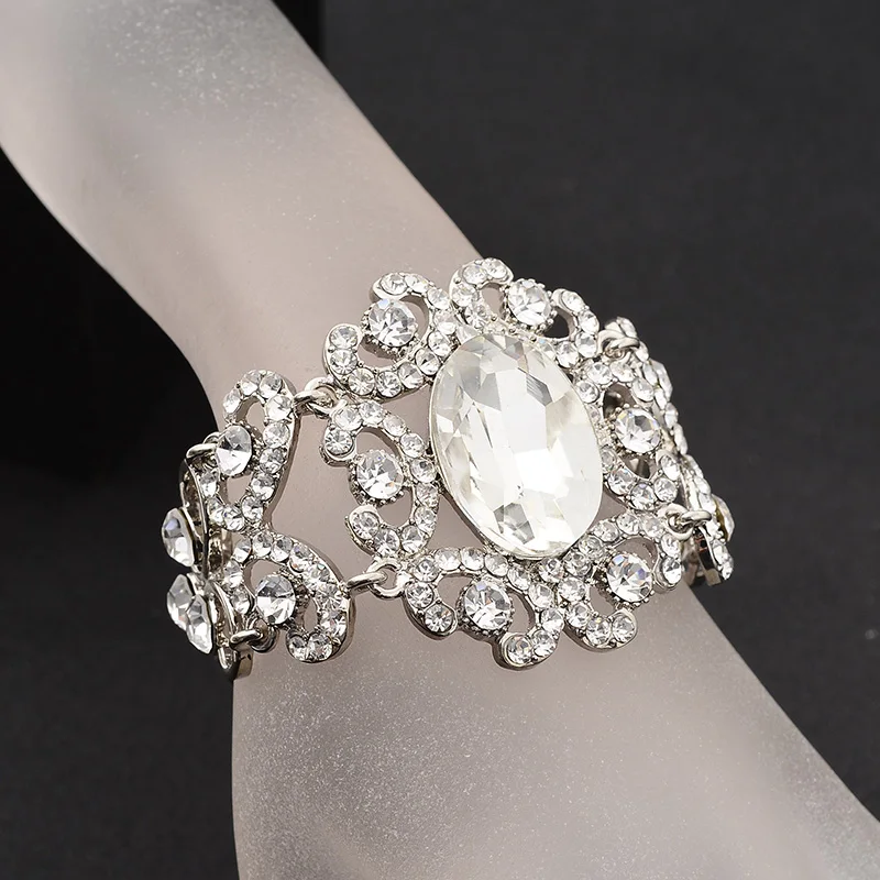 Корейский стиль новинка 2017 браслет невесты со стразами модные ювелирные