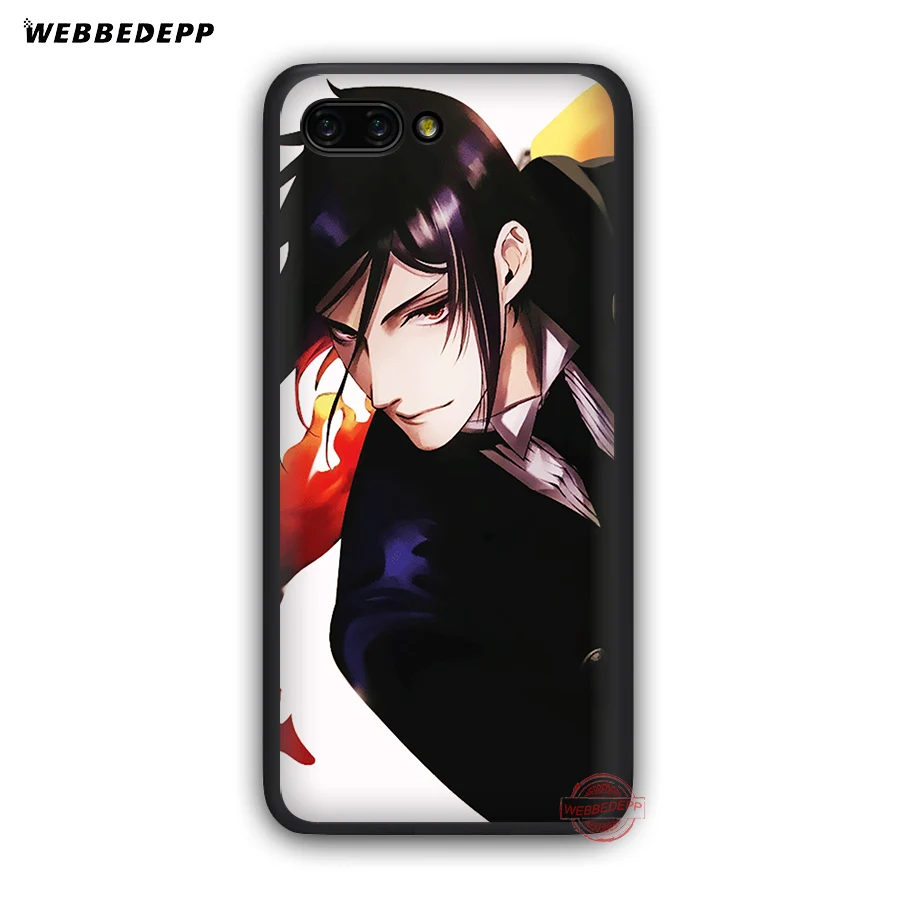 Мягкий чехол WEBBEDEPP с аниме Черный Батлер для Honor 20 10 9 9X 8 Lite 8C 8X 7X 7C 7A 3 ГБ 6A Pro View |