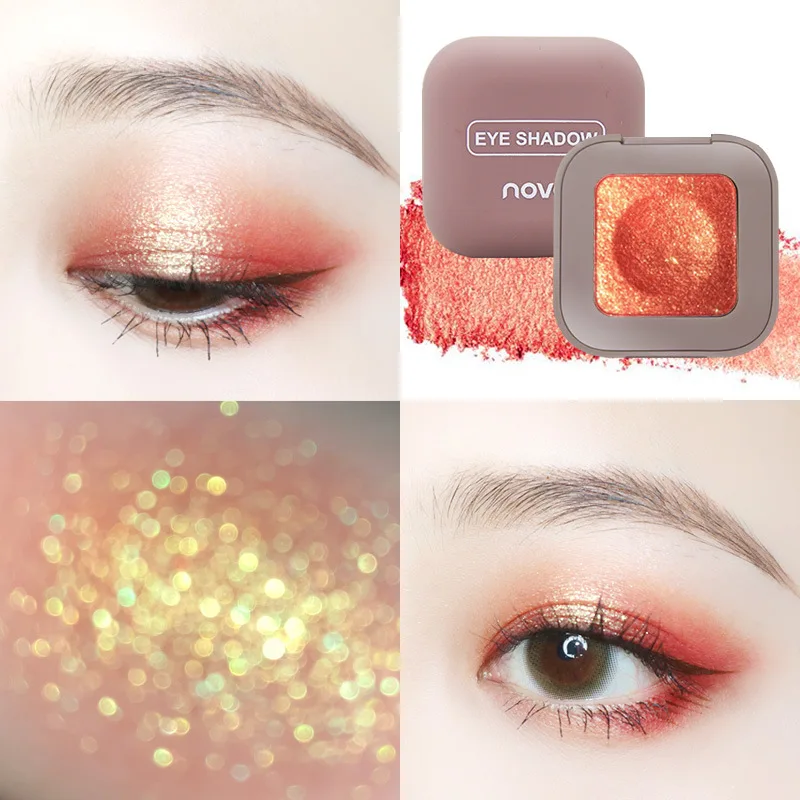 Glitter Eyeshadow Makeup Palette Shimmer Matte Eye shadow Shine Diamond Powder Pigment Cosmetics TSLM2 |