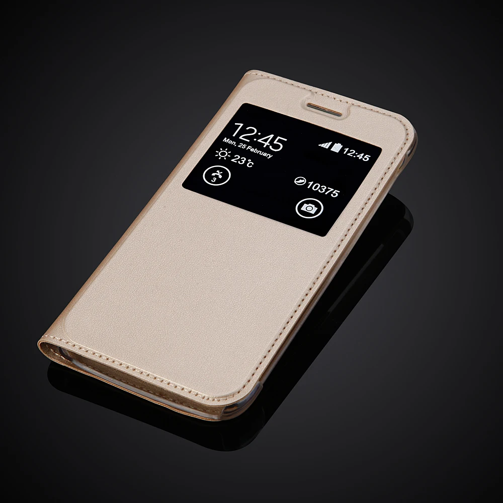Роскошный чехол из искусственной кожи для Samsung Galaxy J2 2016 (6) J210 J210F J210G флип экрана