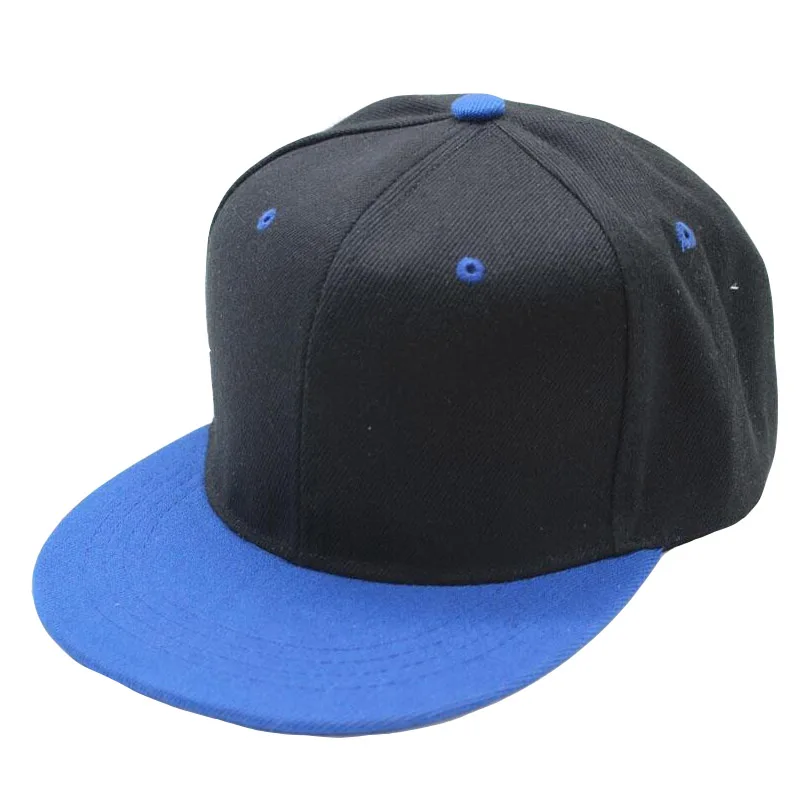 Full Close Hip Hop Cap Blank Whole Closure Women Men's leisure Flat Brim Bill Hip Hop Baseball Cap Snapback Hat