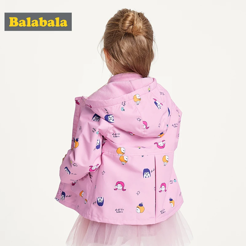 Детская куртка для девочек Balabala хлопковая в Корейском стиле комплект из двух
