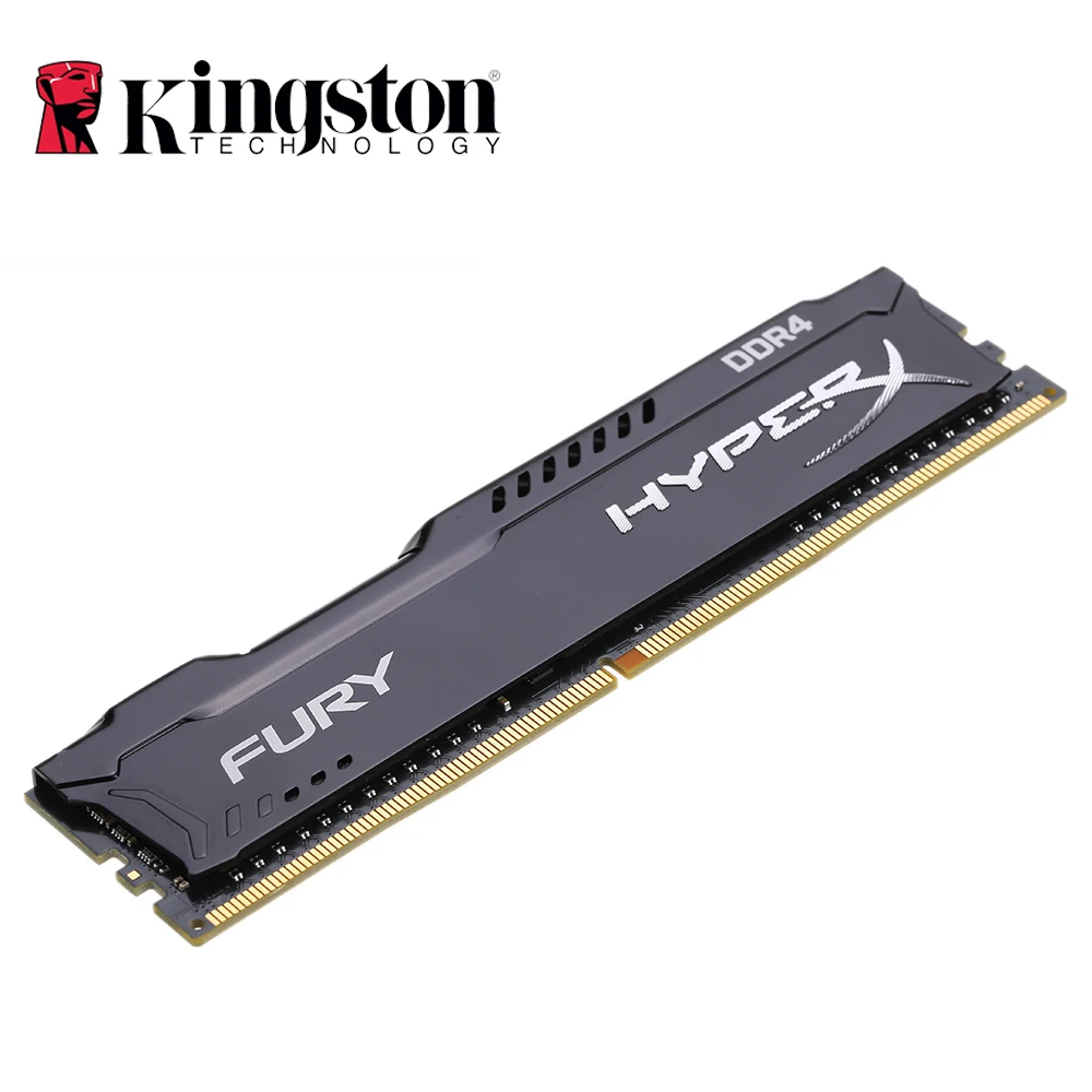 Kingston HyperX FURY 4GB 8GB 16GB DDR4 2400MHz PC RAM Память DIMM 288 pin настольная Ram Внутренняя для