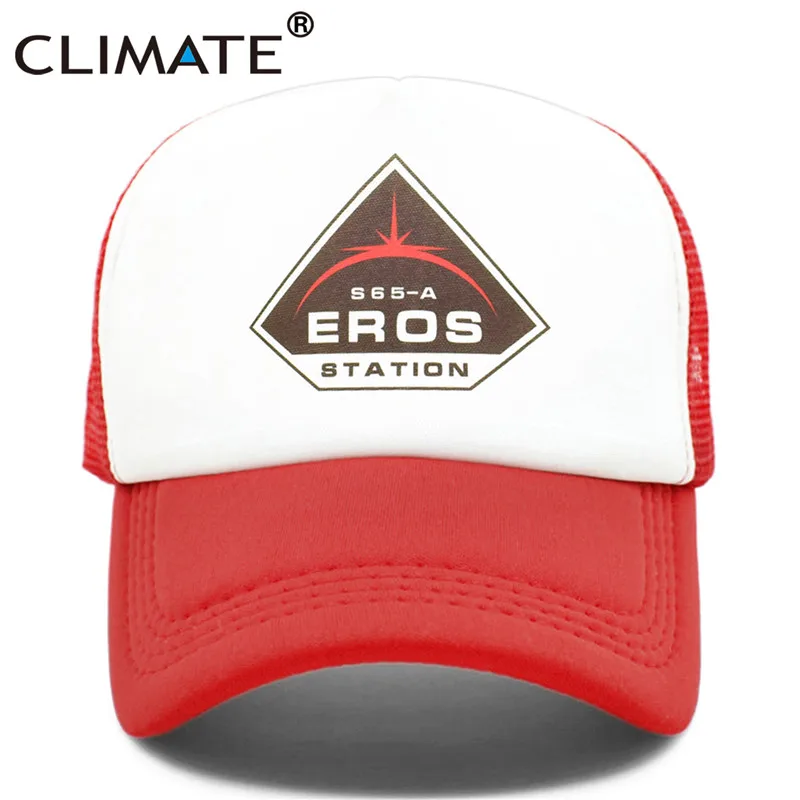 Red CLIMATE The Expanse Кепка-бейсболка Eros станция Кепка ракета внешняя Кепка Астероидный пояс летние бейсбольные кепки в стиле хип-хоп шляпа мужская - Цвет: Red