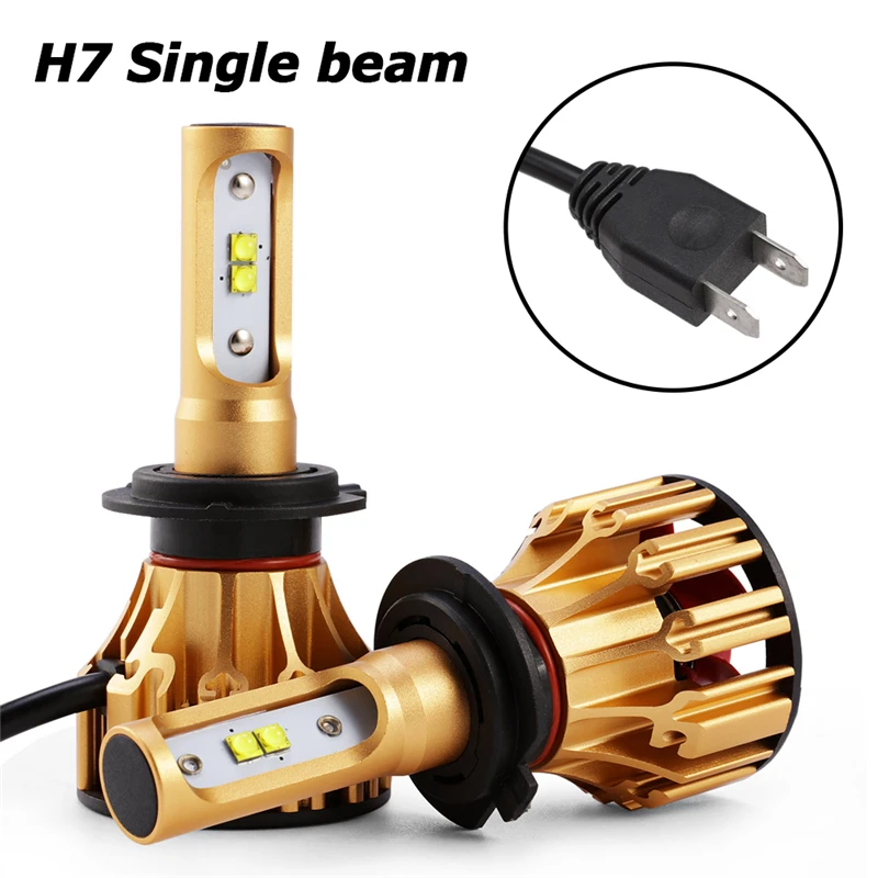 Oslamp T6 светодиодный H4 H7 H11 9005 9006 автомобилей головной светильник лампы 6500 К 70 Вт 7000lm SMD чипы авто светодиодный налобный фонарь лампы Автомобильный светильник 12V