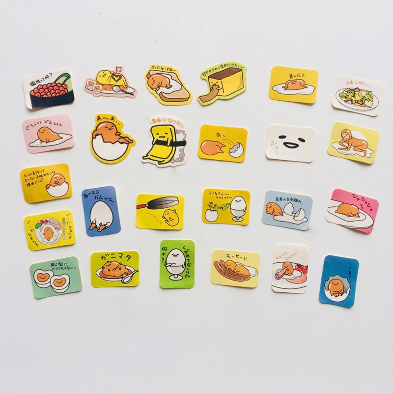 50 шт./упак., принт с героями мультфильмов Kawaii, две звезды Мини клей наклейки декоративные Сделай Сам наклейки ярлыком