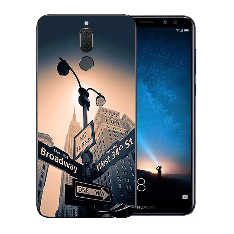 5 9 дюймов для huawei Nova 2i мягкий чехол телефона силиконовый Mate 10 Lite с рисунком лошади