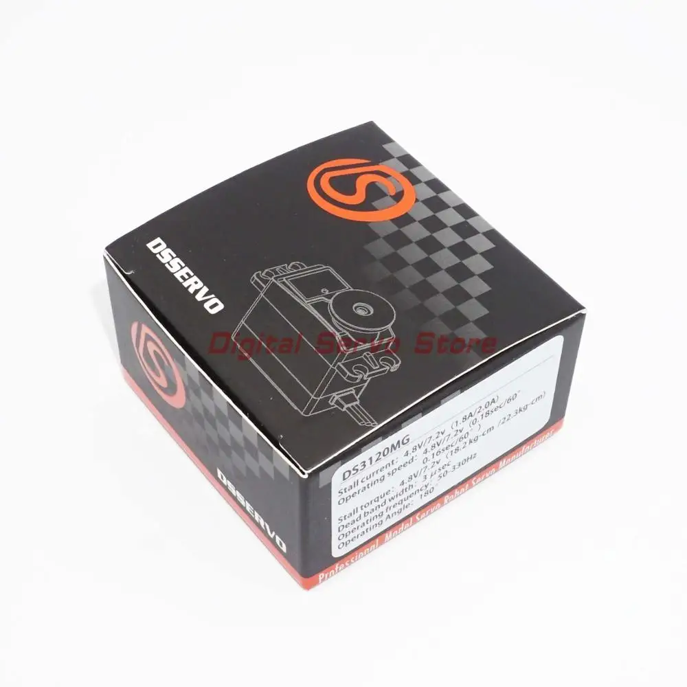 Цифровой сервопривод DS3120MG 20 кг водонепроницаемый стандартный 1:10 1:8 модель