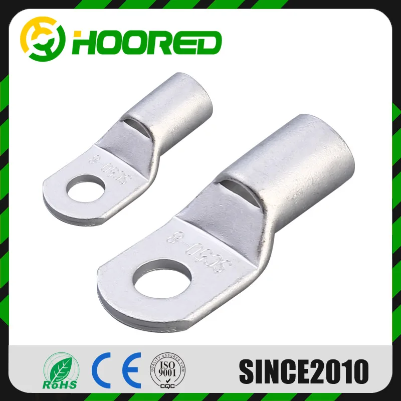 100 шт. сверхмощные наконечники для аккумуляторного кабеля неизолированные