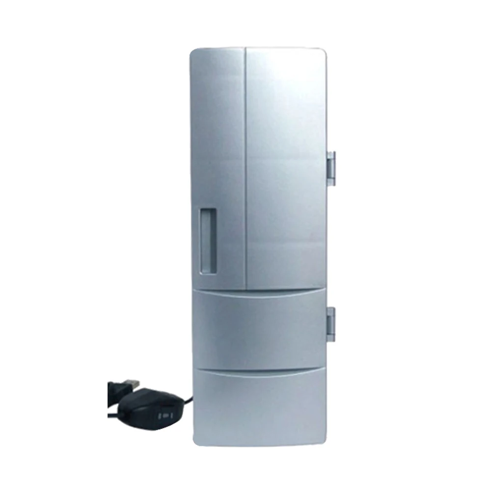 Портативный автомобильный холодильник горячий и холодный двойной USB офисный