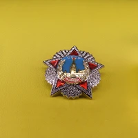 ussr order of victory badge soviet award medal replica pin cccp red star brooch