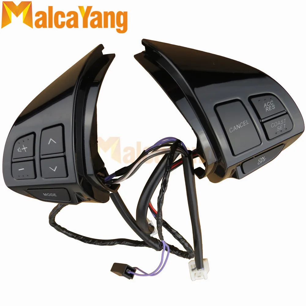 Для Mitsubishi Outlander 2007-2012 Bluetooth телефон круиз контроль руль переключатель черный