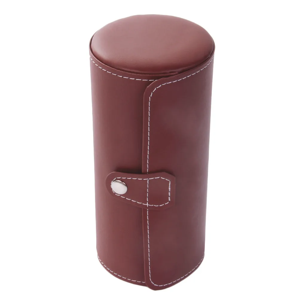 Портативный кожаный чехол для часов 3 ячейки | Наручные часы