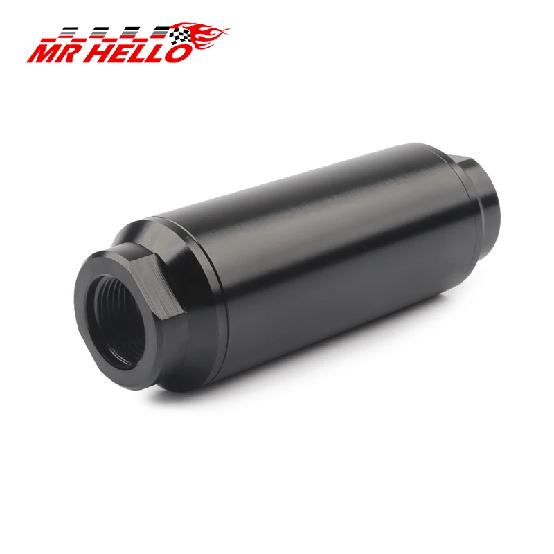 

Gasoline filter Inline Billet Aluminum Fuel Filter - AN6、AN8
