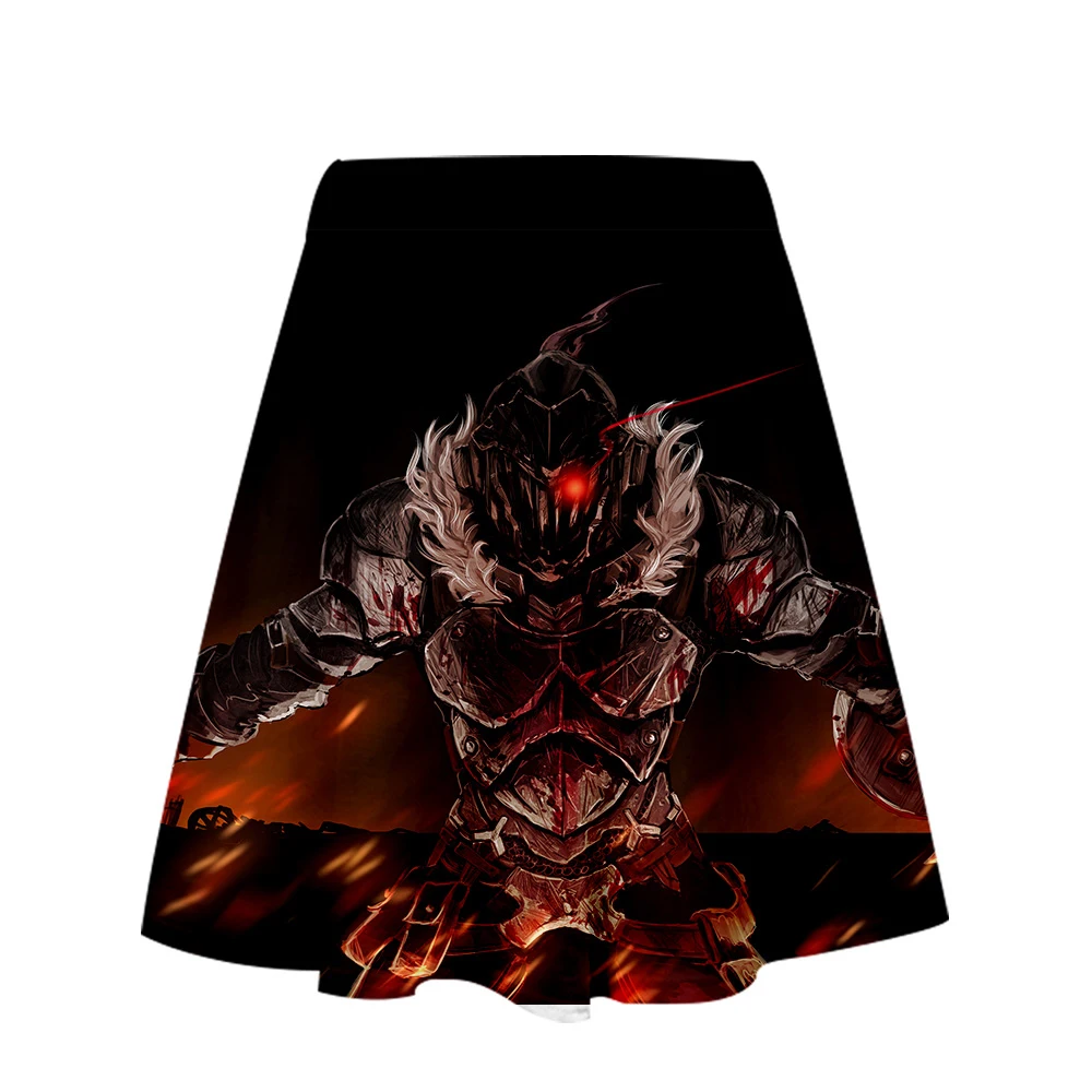 Goblin Slayer комикс 3D короткая юбка костюм новый стиль модная повседневная Красивая