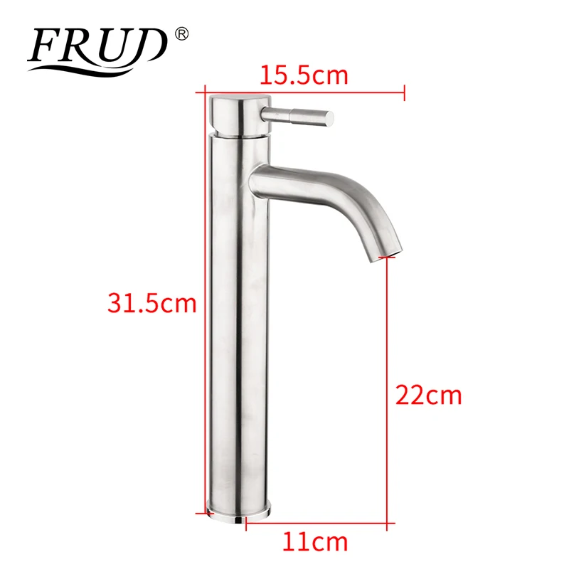 Frud раковина из нержавеющей стали кран с Одной ручкой высокого качества ванная