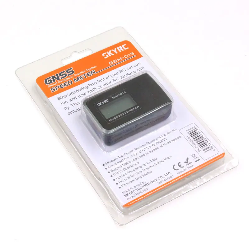 FATJAY SK-500024 SKYRC новый продукт GSM-015 GNSS измеритель скорости GPS для радиоуправляемой