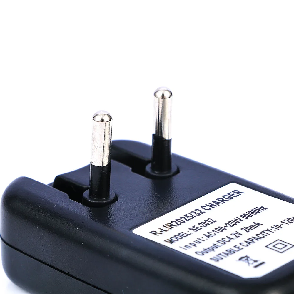 1 шт. ЕС Plug AC 100-250 В Кнопка монета сотового зарядное устройство для аккумулятора