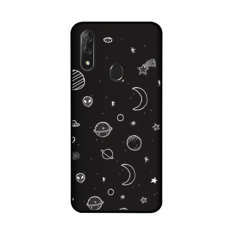 Мягкий силиконовый чехол для ZTE Blade V10 с рисунком V 10 Матовые чехлы телефонов
