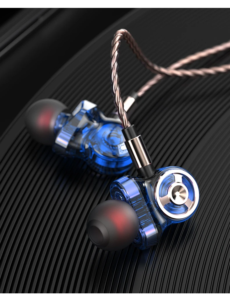 QKZ CK10 наушники 6 шт сбалансированная арматура BA драйвер в ухо монитор шумоподавление пользовательские наушники fone de ouvido auriculares